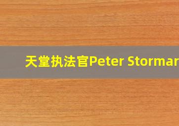 天堂执法官Peter Stormare